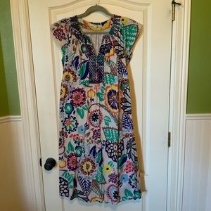 Boden Cotton Dress Sz 14 L